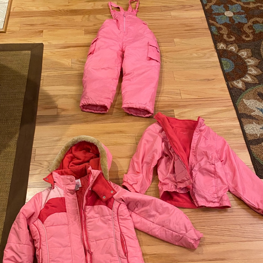 Girl’s Winter Coat, Windbreaker, and Snow Suit